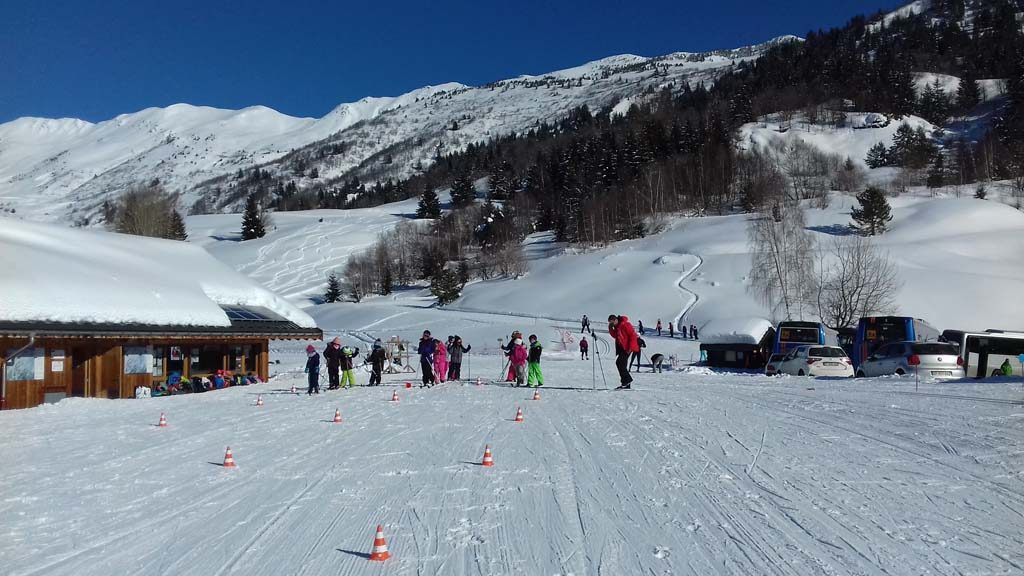 Cours de ski de fond scolaires