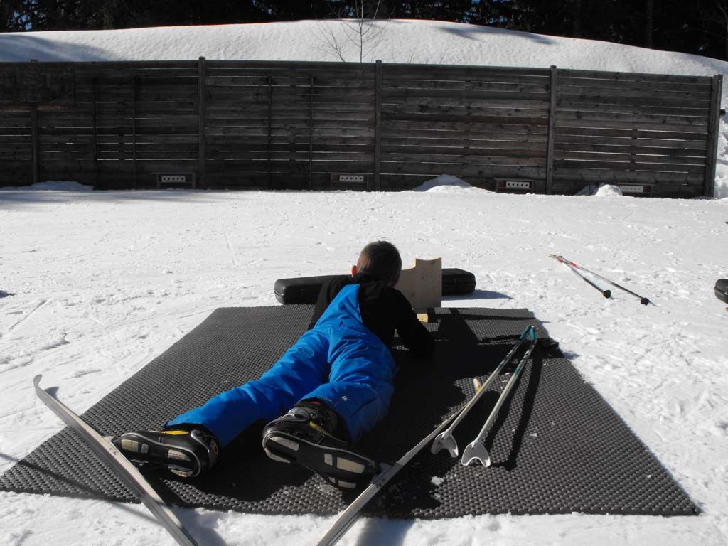 Cours de biathlon scolaires